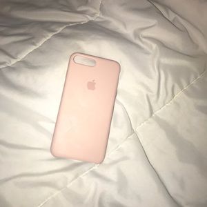 iPhone 7 Plus apple case pink sand